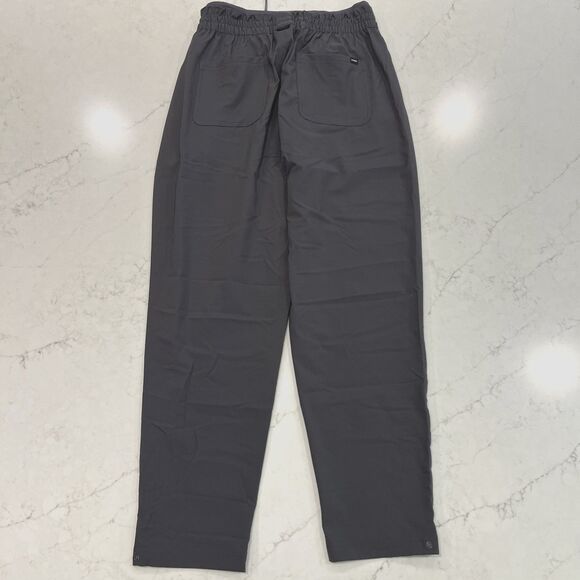 prAna NEW Wonderland Rocks Pant Womens M Charcoal Gray Stretch Pockets Pull On - Picture 4 of 16